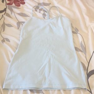 Lululemon Light Blue Power Tank